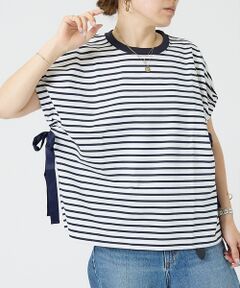 DESIGNWORKS / デザインワークス Tシャツ | 【一部店舗限定】サイドリボンボーダーTシャツ