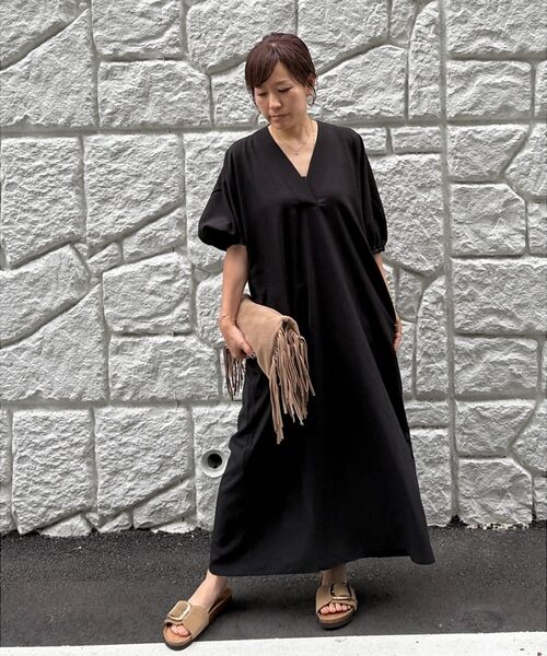 DESIGNWORKS / デザインワークス ワンピース | 【一部店舗限定】袖ボリュームリラックスワンピース | 詳細11