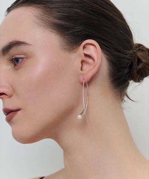 DESIGNWORKS / デザインワークス ピアス・イヤリング | 【TEINTE/タント】WILLOW PEARL EARRINGS　パールピアス | 詳細2