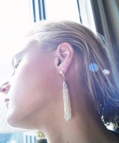 DESIGNWORKS / デザインワークス ピアス・イヤリング | 【TEINTE/タント】CALLA PEARL TASSEL EARRINGS　