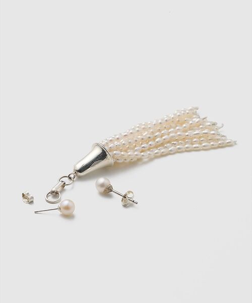 DESIGNWORKS / デザインワークス ピアス・イヤリング | 【TEINTE/タント】CALLA PEARL TASSEL EARRINGS　 | 詳細2