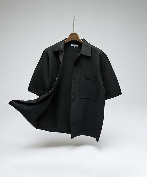 DESIGNWORKS / デザインワークス シャツ・ブラウス | 【セットアップ対応】ニット オープンカラーシャツ | 詳細5