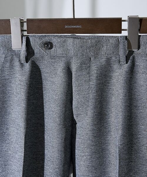 DESIGNWORKS / デザインワークス スラックス・ドレスパンツ | 【セットアップ対応】カラミメッシュプリントパンツ / ストレッチ / イージーケ | 詳細18