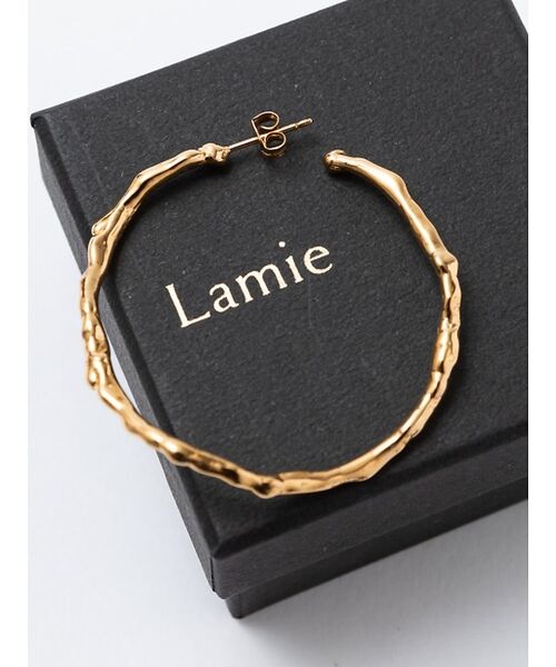 DESIGNWORKS / デザインワークス ピアス・イヤリング | 【Lamie/ラミエ】Melts ピアス L ゴールド（ゴールド）
