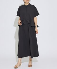 DESIGNWORKS / デザインワークス ワンピース | 【一部店舗限定】吸水拡散ウエストラッフルワンピース