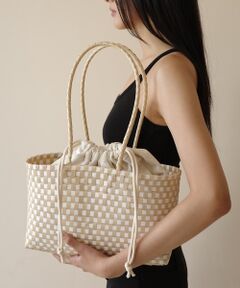 DESIGNWORKS / デザインワークス トートバッグ | 【NHE/ニエ】 NGANG LONG HAND　かごバッグ