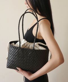 DESIGNWORKS / デザインワークス トートバッグ | 【NHE/ニエ】 NGANG LONG HAND　かごバッグ