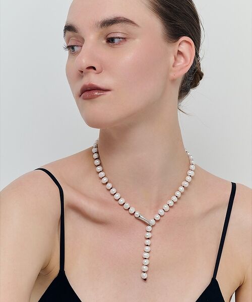 DESIGNWORKS / デザインワークス ネックレス・ペンダント・チョーカー | 【TEINTE/タント】CALLA WHITE PEARL STRAND NEC | 詳細4