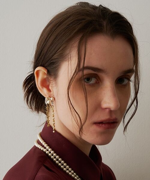 DESIGNWORKS / デザインワークス ピアス・イヤリング | 【ADER.bijoux/アデルビジュー】SPARKLE fringe pier | 詳細2