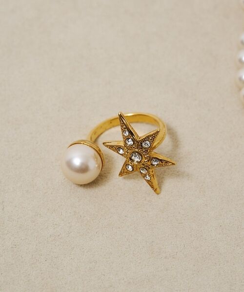 DESIGNWORKS / デザインワークス リング | 【ADER.bijoux/アデルビジュー】 MOON&STAR pearl ea | 詳細6