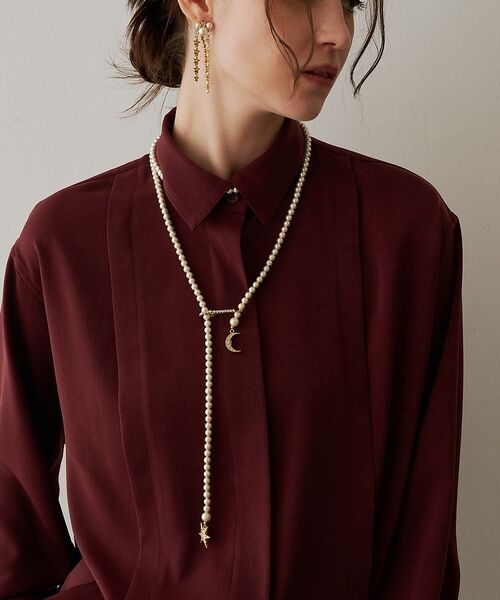 DESIGNWORKS / デザインワークス ネックレス・ペンダント・チョーカー | 【ADER.bijoux/アデルビジュー】MOON&STAR multi-usa | 詳細1