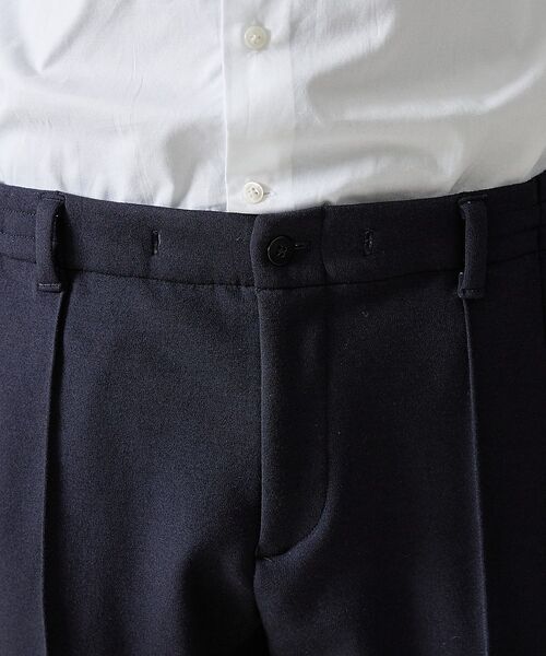 DESIGNWORKS / デザインワークス スラックス・ドレスパンツ | 【セットアップ対応】ウールポンチ ピンタックパンツ / ストレッチ【予約】 | 詳細16