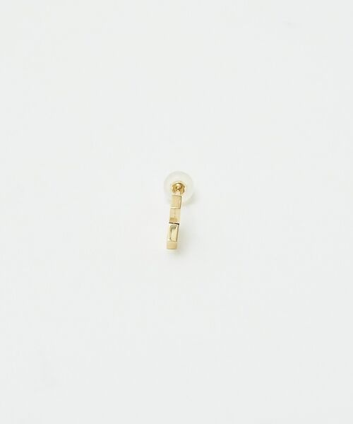 DESIGNWORKS / デザインワークス ピアス・イヤリング | 【Bijou de M/ビジュードエム】リバーシブルスターピアス(ブラック) | 詳細3