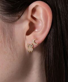 DESIGNWORKS / デザインワークス ピアス・イヤリング | 【Bijou de M/ビジュードエム】プチお月さまピアス