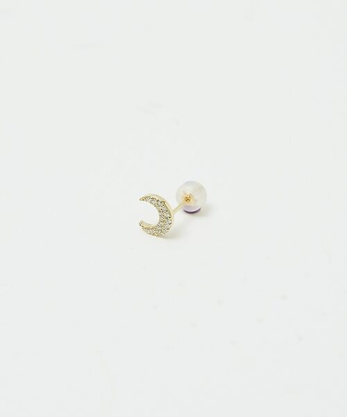 DESIGNWORKS / デザインワークス ピアス・イヤリング | 【Bijou de M/ビジュードエム】プチお月さまピアス | 詳細2