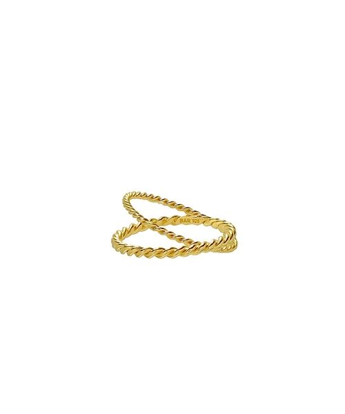 DESIGNWORKS / デザインワークス リング | 【BARJEWELLERY/バージュエリー】 TWISTED DOUBLE RI | 詳細5