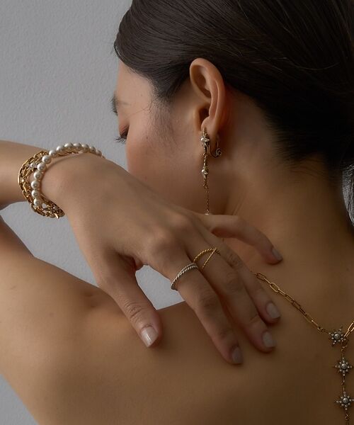 DESIGNWORKS / デザインワークス リング | 【BARJEWELLERY/バージュエリー】 TWISTED DOUBLE RI | 詳細6
