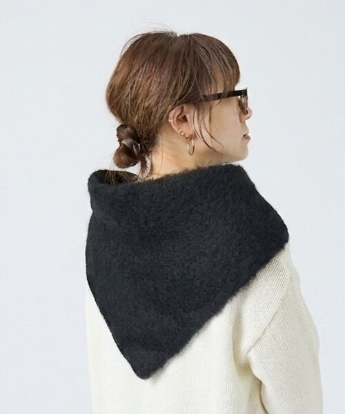 DESIGNWORKS / デザインワークス マフラー・ショール・スヌード・ストール | 【ENTWURFEIN/エントワフェイン】DARIYA  マフラー ヘッドピース | 詳細3