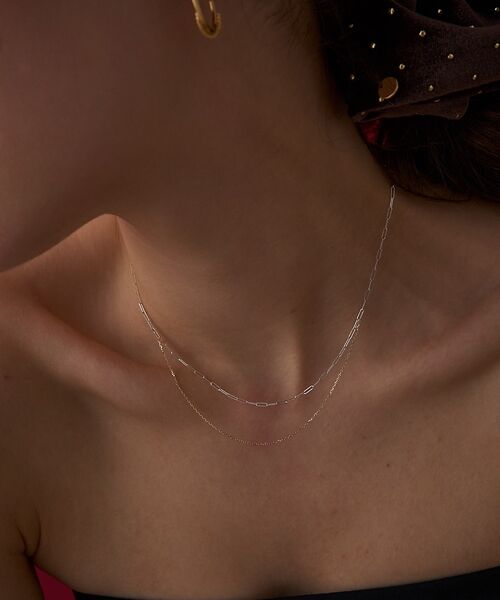 DESIGNWORKS / デザインワークス ネックレス・ペンダント・チョーカー | 【wePERM/ウィパーマ】 Sunny Moon Necklace　ネックレ（シルバー）