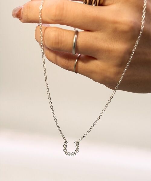 DESIGNWORKS / デザインワークス ネックレス・ペンダント・チョーカー | 【wePERM/ウィパーマ】 Horse shoe Necklace　ネックレ（シルバー）