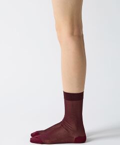 DESIGNWORKS / デザインワークス ソックス | 【babaco/ババコ】 Lurex Sheer Socks　シアーソックス【予