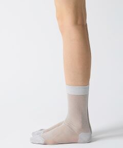 DESIGNWORKS / デザインワークス ソックス | 【babaco/ババコ】 Lurex Sheer Socks　シアーソックス【予