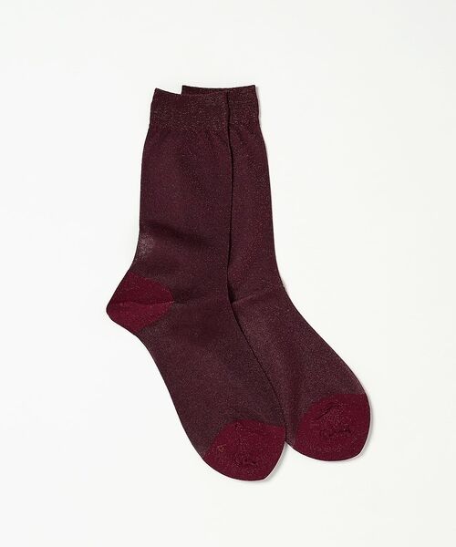 DESIGNWORKS / デザインワークス ソックス | 【babaco/ババコ】 Lurex Sheer Socks　シアーソックス【予 | 詳細1