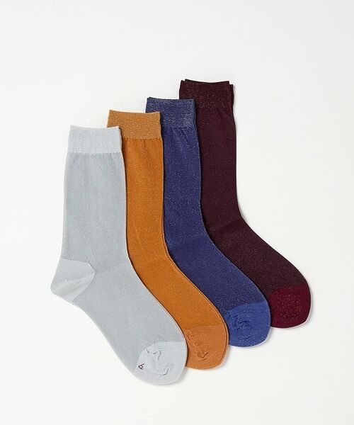 DESIGNWORKS / デザインワークス ソックス | 【babaco/ババコ】 Lurex Sheer Socks　シアーソックス【予 | 詳細2