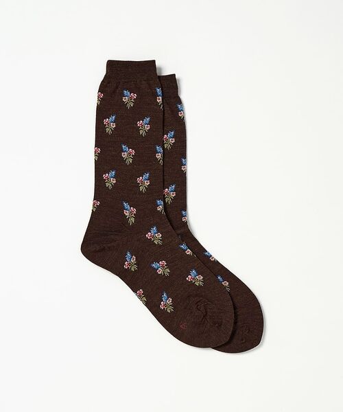 DESIGNWORKS / デザインワークス ソックス | 【babaco/ババコ】Small Bouquet socks　花柄　ソックス【 | 詳細1
