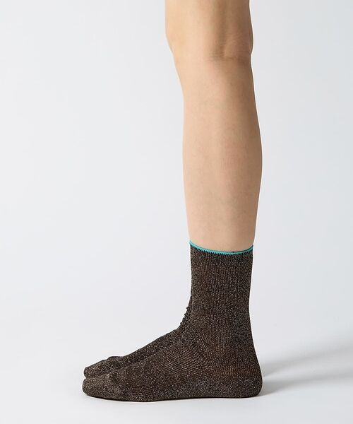 DESIGNWORKS / デザインワークス ソックス | 【babaco/ババコ】2 Pairs of Words - tiptoe gl | 詳細1