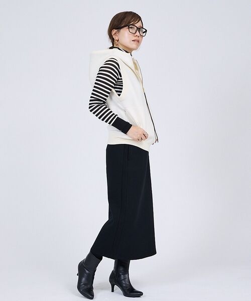 DESIGNWORKS / デザインワークス ベスト | 【一部店舗限定】【セットアップ対応】接結ダブルフェイス フードベスト【予約】 | 詳細5