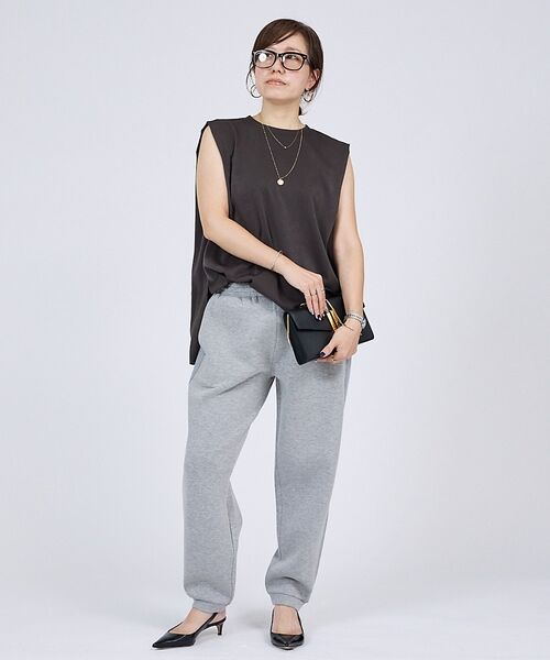 DESIGNWORKS / デザインワークス パンツ | 【一部店舗限定】【セットアップ対応】接結ダブルフェイスジョガーパンツ【予約】 | 詳細5