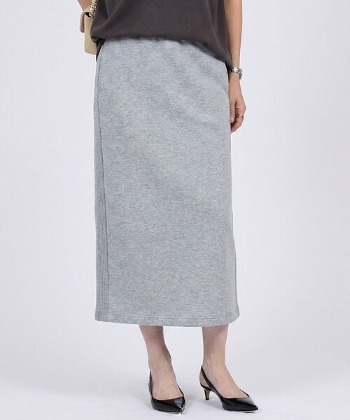 DESIGNWORKS / デザインワークス ミニ・ひざ丈スカート | 【一部店舗限定】【セットアップ対応】接結ダブルフェイス スカート【予約】 | 詳細2