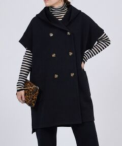 DESIGNWORKS / デザインワークス ベスト | 【一部店舗限定】【セットアップ対応】接結ダブルフェイス半袖ジャケット【予約】