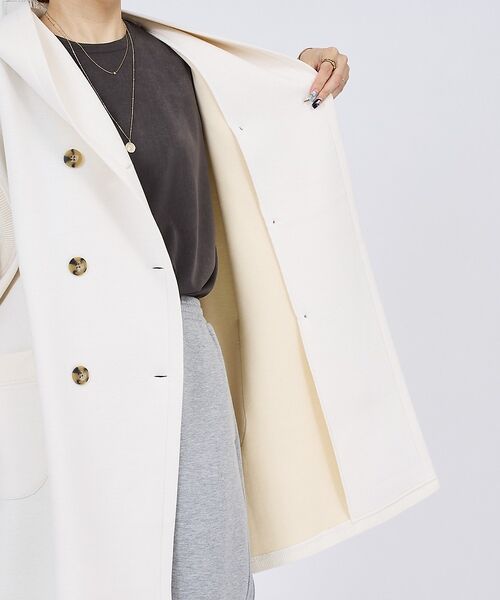 DESIGNWORKS / デザインワークス ベスト | 【一部店舗限定】【セットアップ対応】接結ダブルフェイス半袖ジャケット【予約】 | 詳細12