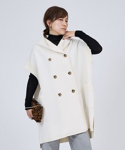 DESIGNWORKS / デザインワークス ベスト | 【一部店舗限定】【セットアップ対応】接結ダブルフェイス半袖ジャケット【予約】 | 詳細3