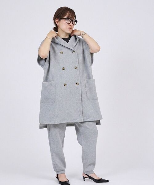 DESIGNWORKS / デザインワークス ベスト | 【一部店舗限定】【セットアップ対応】接結ダブルフェイス半袖ジャケット【予約】 | 詳細18