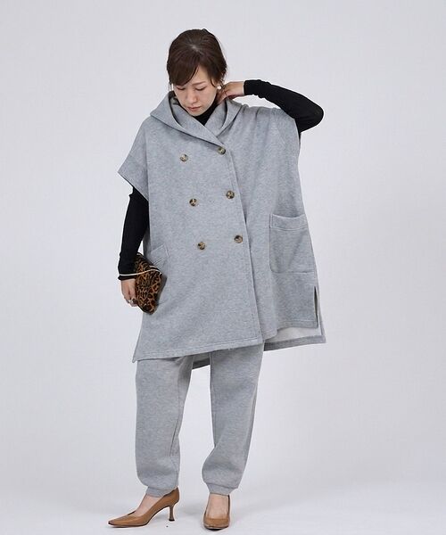 DESIGNWORKS / デザインワークス ベスト | 【一部店舗限定】【セットアップ対応】接結ダブルフェイス半袖ジャケット【予約】 | 詳細20