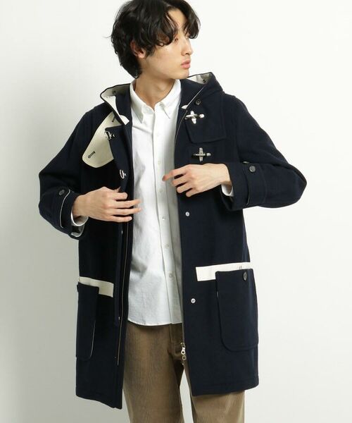 セール ウール混メルトンダッフルコート ダッフルコート Dessin デッサン ファッション通販 タカシマヤファッションスクエア