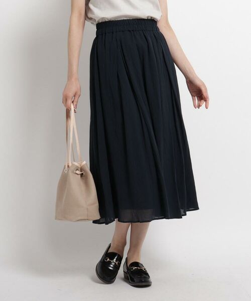 セール Xs Mサイズあり 洗える コットンシフォンロングスカート ロング マキシ丈スカート Dessin デッサン ファッション通販 タカシマヤファッションスクエア