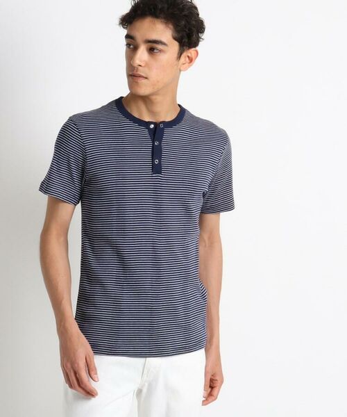 セール ストレッチヘンリーtシャツ その他トップス Dessin デッサン ファッション通販 タカシマヤファッションスクエア