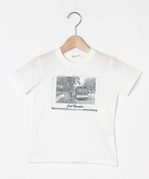 セール 100 140 パパママおそろい 洗える バスストップフォト風プリントtシャツ その他トップス Dessin デッサン ファッション通販 タカシマヤファッションスクエア