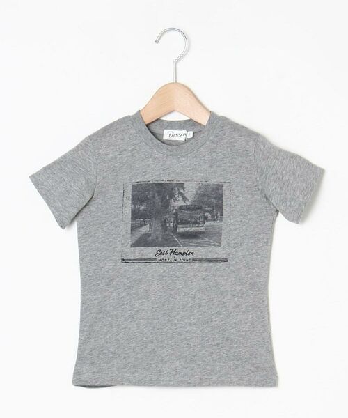 セール 100 140 パパママおそろい 洗える バスストップフォト風プリントtシャツ その他トップス Dessin デッサン ファッション通販 タカシマヤファッションスクエア