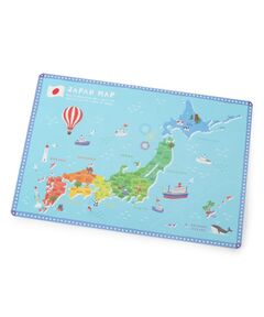 ポリランチョンマット 日本地図
