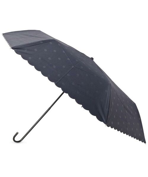 Dessin / デッサン 傘 | ドットスカラップ折りたたみ傘（晴雨兼用） | 詳細1