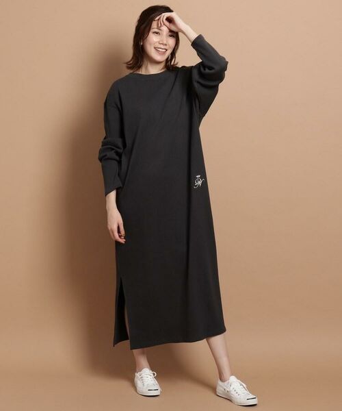 セール 洗える リブtシャツロングワンピース ロング マキシ丈ワンピース Dessin デッサン ファッション通販 タカシマヤファッションスクエア