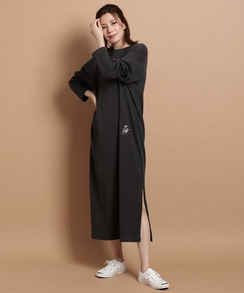 洗える リブtシャツロングワンピース ロング マキシ丈ワンピース Dessin デッサン ファッション通販 タカシマヤファッションスクエア
