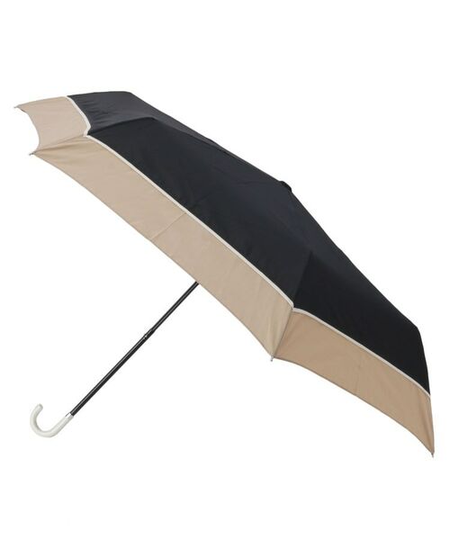 Dessin / デッサン 傘 | because 配色ラインミニ折り畳み傘（晴雨兼用） | 詳細1