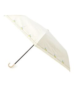 レモン刺しゅう遮光折り畳み傘