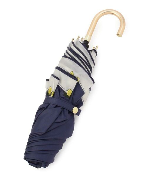 Dessin / デッサン 傘 | レモン刺しゅう遮光折り畳み傘 | 詳細2